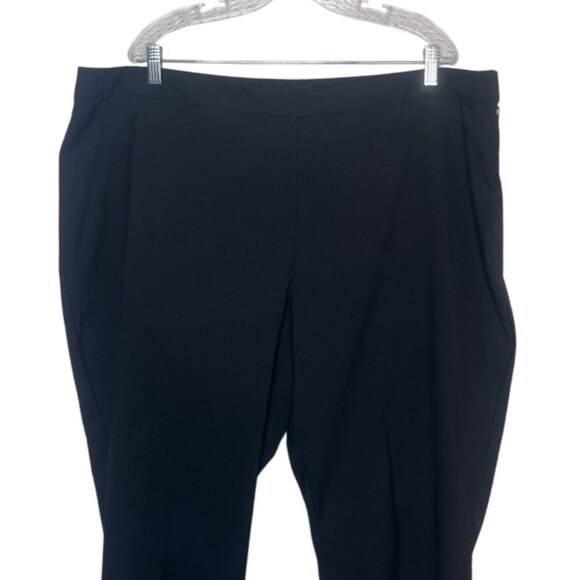 Circumstance Skinny Leg Pants Womens 22W Black New Side Zipper - Picture 3 of 9